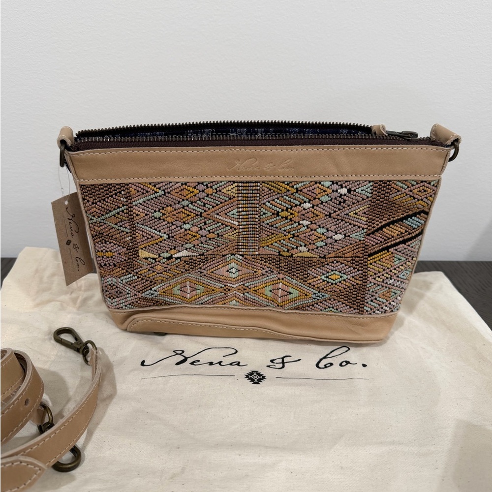 🆕 Nena & Co. Perfect Nenita Latte Crossbody